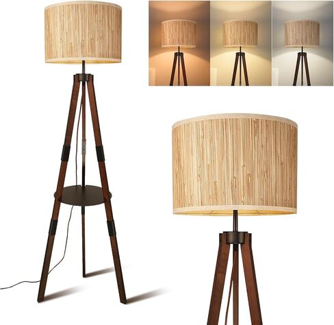 مصابيح أرضية لغرفة المعيشة - مصباح أرضي طويل القامة مطبوع ثلاثي الأبعاد مصباح أرضي لغرفة النوم الحديثة مصباح أرضي كبير على شكل قمر مع مصباح أرضي ثلاثي الأرجل عن بعد لغرفة المعيشة وغرفة النوم والمكتب in Kuwait