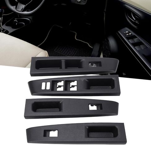 Fydun Front Armrest Upper Panel Window Switch Bezel Trim with Extra Storage for Vitz 2010-2014 Right Hand Drive in Kuwait