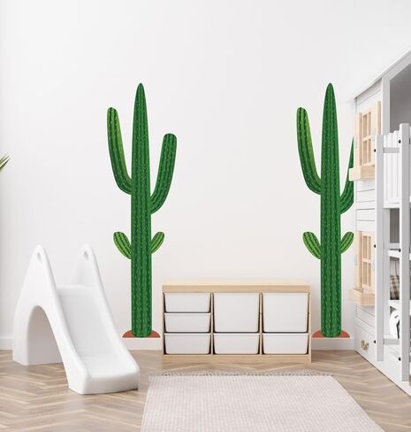 2 قطع 6ft كبيرة الصبار الورق المقوى انقطاع الصحراء الزينة الوقوف الدعائم الغربية الطرف الديكور خلفية لوحة الإعلانات ديكور الفصول الدراسية الصبار الدعامة القواطع المنزل سينكو دي مايو جدار ديكور in Kuwait