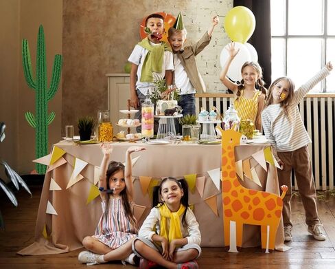 2 قطع 6ft كبيرة الصبار الورق المقوى انقطاع الصحراء الزينة الوقوف الدعائم الغربية الطرف الديكور خلفية لوحة الإعلانات ديكور الفصول الدراسية الصبار الدعامة القواطع المنزل سينكو دي مايو جدار ديكور in Kuwait