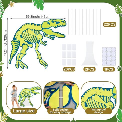 4 أقدام ديناصور بالحجم الطبيعي من الورق المقوى دينو حفر كبير ستاندوب انقطاع موضوع زينة الحفلات خلفية صور الدعائم الورق المقوى الوقوف لمستلزمات الحفلات ذات الطابع الجوراسي الحيواني in Kuwait