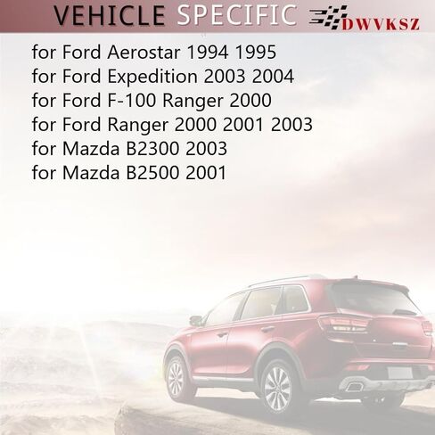 1x خرطوم سخان HVAC يستبدل #19329002، 19184670 لصمام السخان إلى السخان لسيارة Ford Ranger 2.5L 2000 2001، لـ Ranger 2.3L 2003، لـ Mazda B2300 2.3L 2003، لـ B2500 2.5L 2001 in Saudi Arabia