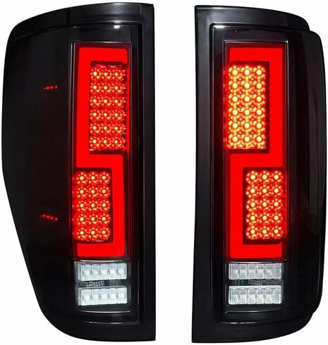 الكل في واحد LED ضوء الفرامل الثالث ضوء البضائع نسخة مطورة ارتفاع جبل وقف الضوء ل 2009-2014 فورد F150، الكروم الإسكان عدسة الدخان. in Saudi Arabia