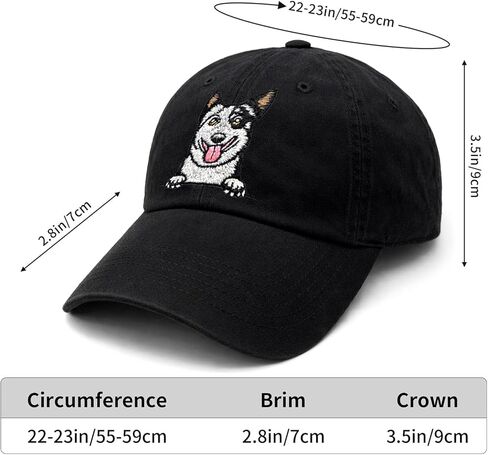 Pet Dog Lover Gifts,Embroidered Dog Baseball Hats for Men Women Dad Mom in Saudi Arabia