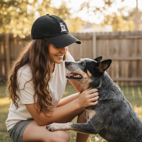 Pet Dog Lover Gifts,Embroidered Dog Baseball Hats for Men Women Dad Mom in Saudi Arabia