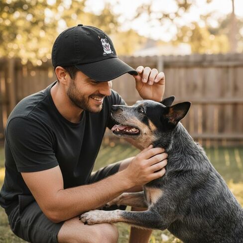 Pet Dog Lover Gifts,Embroidered Dog Baseball Hats for Men Women Dad Mom in Saudi Arabia