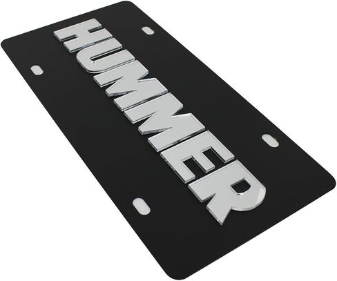 Eurosport Daytona- Compatible with -, Hummer - Carbon Steel License Plate in Saudi Arabia