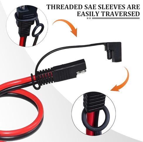 8PCS 2 Pin Car Plug Replacement Cap, SAE Connector Waterproof Dustproof Vehicle Cover, Automotive DC Power Cable Protection Lid Top Cap Accessories, Universal for SUV, Sedan, Truck in Saudi Arabia