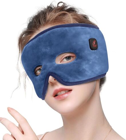 قناع الجيوب الأنفية، قناع العين الساخن اللاسلكي، تخفيف ضغط الجيوب الأنفية، 3 مستويات للحرارة، 2500 مللي أمبير، التهاب الجيوب الأنفية، تخفيف الصداع النصفي، 15 دقيقة إيقاف تلقائي، هدايا للنساء والرجال (رمادي) in Kuwait