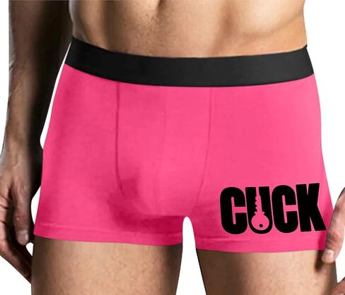 كلسون مطيع Cuck - مغلق الديك - الديوث - تصميم مفتاح - Sissy Hotwife الوردي رجل الملاكم موجز تصميم متعة الكبار in Saudi Arabia