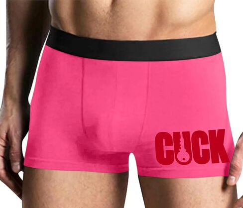 كلسون مطيع Cuck - مغلق الديك - الديوث - تصميم مفتاح - Sissy Hotwife الوردي رجل الملاكم موجز تصميم متعة الكبار in Kuwait