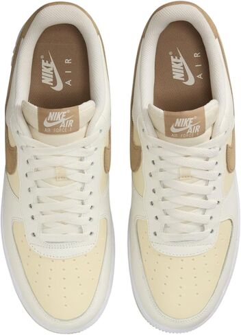 حذاء Nike Air Force 1 '07 LV8 للرجال (FN5832-101، شراعي/حليب جوز الهند/أبيض/كاكي) مقاس 12 in Saudi Arabia