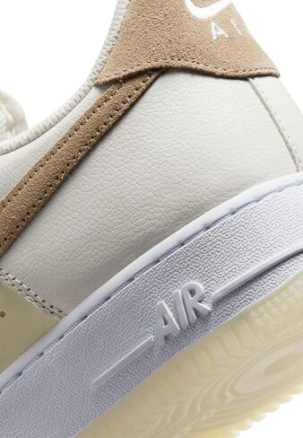 حذاء Nike Air Force 1 '07 LV8 للرجال (FN5832-101، شراعي/حليب جوز الهند/أبيض/كاكي) مقاس 12 in Saudi Arabia