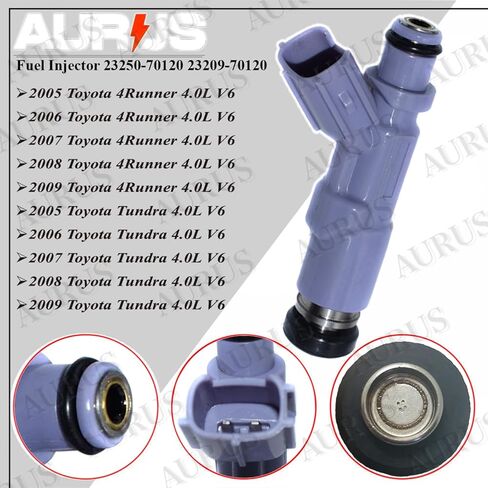x6 SET OEM AURUS Fuel Injectors 23250-70120 23209-70120 Compatible with 2005 2006 2007 2008 2009 Toyota 4Runner Tundra 4.0L V6 cylinder Engine Pickup SUV 832-11116 in Saudi Arabia