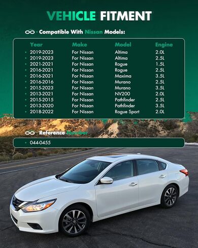 طقم فلتر ناقل الحركة الأوتوماتيكي SCITOO مناسب لسيارة INFINITI QX50 QX55 QX60 لسيارة Nissan Altima Maxima Murano NV200 Pathfinder Rogue 2013-2023 مجموعة فلتر ناقل الحركة وحشية 044-0455 in Kuwait