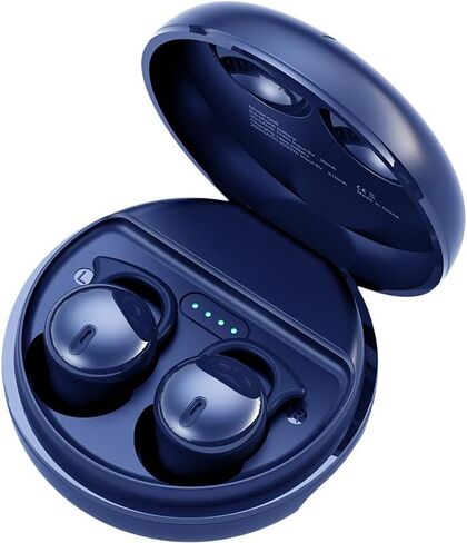 Invisible Sleep Headphones, Sleep Earbuds for Side Sleepers, Mini Noise Blocking Sleep Earphones, Bluetooth 5.3 Wireless Earbuds for Sleeping, Working, Black in Saudi Arabia