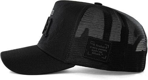 Sacudido's Cap | Psalm 23 - The Lord is My Shepherd | Black - Hat, Snapback, Adjustable, Unisex, Faith in Kuwait