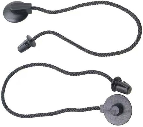 2 حزمة Tonneau غطاء حزام استبدال فتحة غطاء البضائع رفع سلسلة الأشرطة لفورد فوكس MK3 2012-2017 الخلفي الجذع الطرود الجرف فتحة غطاء Tonneau CV6Z5846538A DV6Z5846538B BM51A46538AB in Kuwait