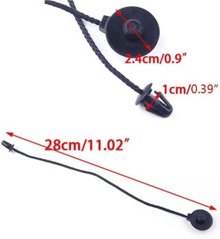 2 حزمة Tonneau غطاء حزام استبدال فتحة غطاء البضائع رفع سلسلة الأشرطة لفورد فوكس MK3 2012-2017 الخلفي الجذع الطرود الجرف فتحة غطاء Tonneau CV6Z5846538A DV6Z5846538B BM51A46538AB in Kuwait