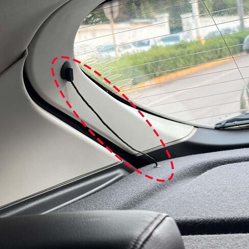 2 حزمة Tonneau غطاء حزام استبدال فتحة غطاء البضائع رفع سلسلة الأشرطة لفورد فوكس MK3 2012-2017 الخلفي الجذع الطرود الجرف فتحة غطاء Tonneau CV6Z5846538A DV6Z5846538B BM51A46538AB in Kuwait