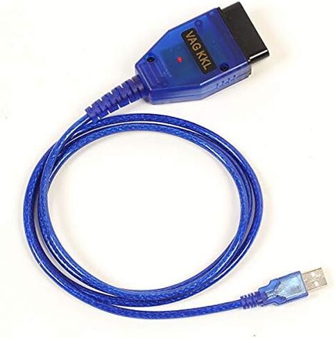 كابل تشخيص Outzone VAG409.1 USB Obd2 وماسح ضوئي لشركة فولكس فاجن وأودي وسكودا والمقعد | VCDS متوافق مع شريحة CH340 المستقرة | ترميز وحدة التحكم الإلكترونية، وقارئ رمز الخطأ للمركبات غير التابعة لحافلات ما قبل عام 2008 in Kuwait