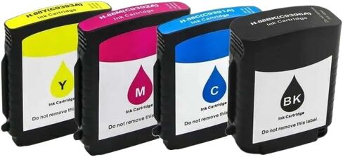 88 Compatible Color Ink Cartridge for Use with Officejet Pro K550 K550dtn K550dtwn K5400dn K8600 L7480 L7580 L7590 Printer(2Set) in Saudi Arabia