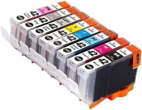 Compatible with CLI 42 CLI-42 CLI42 BCI43 BCI-43 BCI 66 Universal Replacement Ink Cartridge for PIXUS Pro-100 Pro 100 100S Printer in Saudi Arabia
