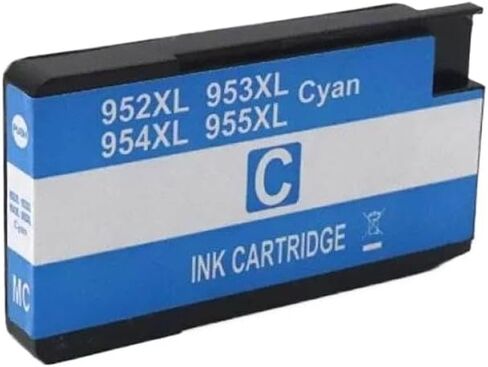 Compatible with 953XL 957XL 953 957 XL Color Universal Fit Inkjet Ink Cartridge for 953 for OfficeJet Pro 7740 7720 7730 8210 Printer(Black) in Saudi Arabia