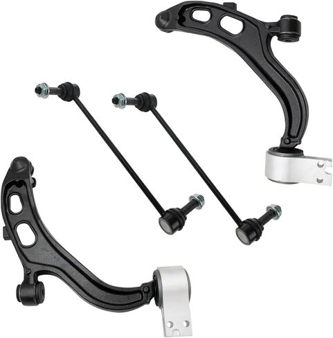 TRQ Front Suspension Kit Control Arm with Ball Joint Sway Bar Stabilizer Link Compatible with 2014-2020 Acura MDX in Kuwait