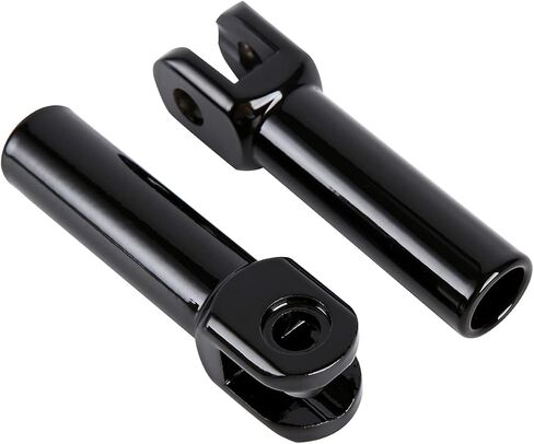 3-9/10 بوصة مسند قدم للركاب يدعم مسند القدم Clevis Fit Harley Softail 2000-2021 أسود لامع in Kuwait