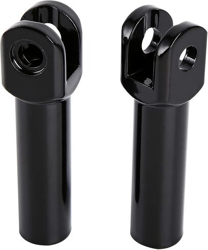 3-9/10 بوصة مسند قدم للركاب يدعم مسند القدم Clevis Fit Harley Softail 2000-2021 أسود لامع in Kuwait