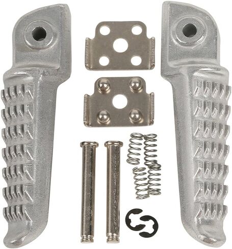 TCT-أجزاء السيارات الخلفية كروم أوتاد القدم مسند القدمين الركاب يناسب كاواساكي نينجا ZX6R ZX636 1998-2025 in Saudi Arabia