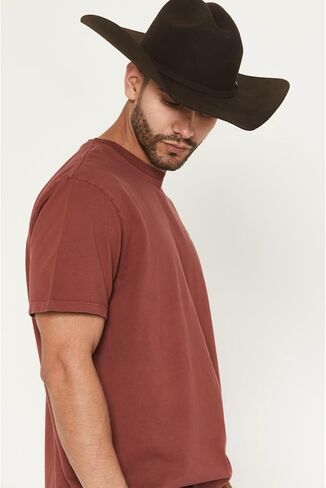 Kimes Ranch Men's Dark Red Waspy Tee Shirt in Saudi Arabia