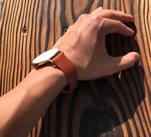 NewLife 22mm Genuine Leather Watchband | Tan, Lightly Padded, Smooth Replacement Watchstrap that brings to Any Watch (Men’s Standard Length) in Saudi Arabia