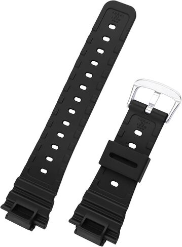 Men's Resin Watch Band Compatible with Casio 10512401 DW-5600 GWM-5610 DWE-5600 GM-5600 GW-B5600 DW-D5500 DW-5305 Outdoor Sports Rubber Watch Strap Bracelet in Saudi Arabia