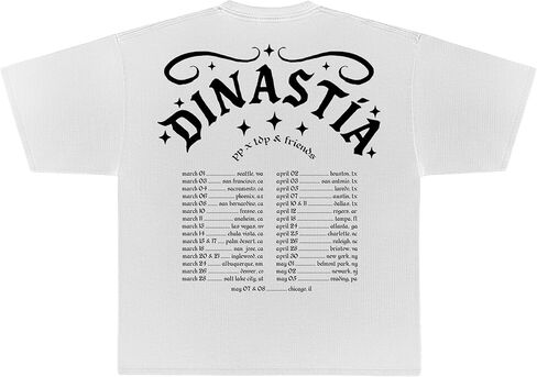 Dinastía Tour Dateback T-Shirt in Saudi Arabia