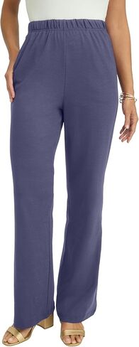 Jessica London Women's Plus Size Soft Ease Wide Leg Pant in Saudi Arabia
