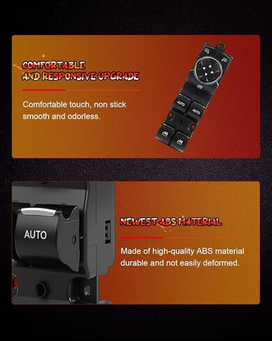 CCIYU Master Power Window Switch Fit 2011-2015 for Ford Explorer 2013-2018 for Ford Police 2013-2019 Taurus Front Left Driver Side Window Control Switch BB5T14540BGW in Saudi Arabia