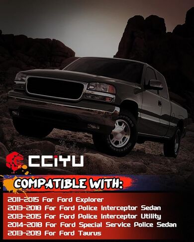 CCIYU Master Power Window Switch Fit 2011-2015 for Ford Explorer 2013-2018 for Ford Police 2013-2019 Taurus Front Left Driver Side Window Control Switch BB5T14540BGW in Saudi Arabia