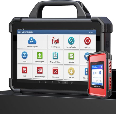 Launch X431 PADVII Elite, 2026 Full Function Diagnostic Scanner, J2534 J2534 Protocol, HD Trucks, EVs, Topology Map, 60+Service,Online Coding, Bidirectional Scan Tool, in Saudi Arabia
