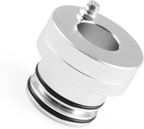 Wheel Bearing Greaser Tool, 35mm Front & Rear Bearings Greaser Accessories, Alloy O-ring Sealing Design, Compatible with Polaris UTV ATV (Silver) in Saudi Arabia