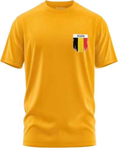 Belgium Shirt for Men, Unisex Casual Athleticwear Tshirt, Sports Shortsleeve Tee in Saudi Arabia