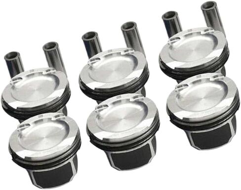 6 قطعة حلقات مكبس المحرك Φ84mm 11257610295 متوافق مع E82 E90 E60 135i 335i 535i 740i N54B30 in Saudi Arabia