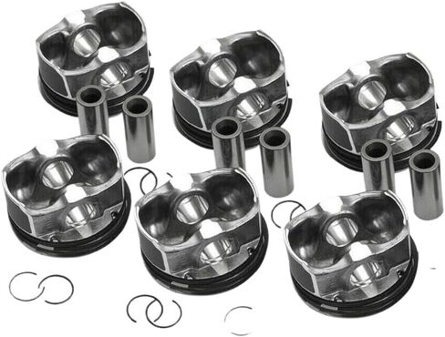 6 قطعة حلقات مكبس المحرك Φ84mm 11257610295 متوافق مع E82 E90 E60 135i 335i 535i 740i N54B30 in Saudi Arabia