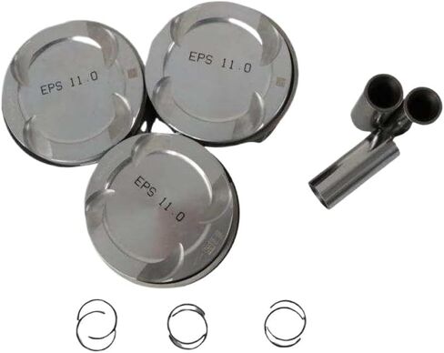 مجموعة مكبس وحلقة 3 قطعة متوافقة مع محرك 118i B38A15 B38 1.5T-يستبدل OEM 11258657760 11258693017 11257561710 in Kuwait