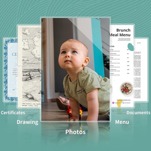 5 مل من أوراق التصفيح الحرارية، 3 مل 9 × 11.5 بوصة أكياس تغليف شفافة تحمل 8.5 × 11 بوصة من ورق البلاستيك التصفيح لآلة التغليف in Kuwait