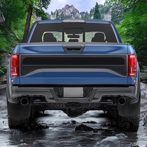 4 قطع من واقيات الطين المتوافقة مع 2015-2020 Ford F-150 مع مشاعل المصنع، أمامي وخلفي، أسود in Saudi Arabia