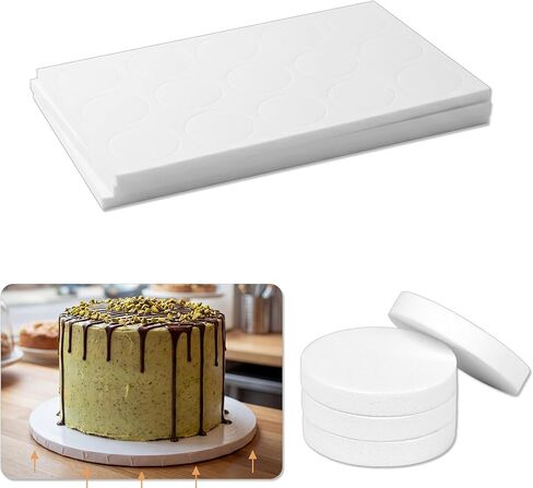 Prop Up Tool (180 Pieces) for Any Cake Drums, Cake Boards & Cake Circles | Elevate Your Cake Creations For Better Handling & Appearance | Present Your Work Professionally in Kuwait