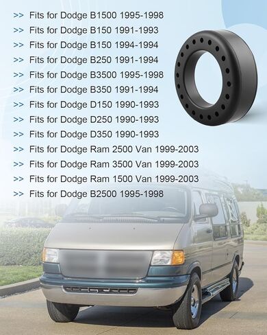 عازل نوابض ملفوف K160037 مناسب لدودج B1500 B150 B250 B3500 B350 D150 D250 D350 Ram 2500 3500 1500 Van، جلبة عازل الربيع العلوي الأمامي in Saudi Arabia