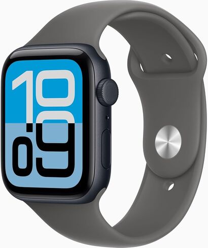 Apple Watch SE 3 [GPS + Cellular, 40mm] Midnight Aluminum Case with Black Sport Band, S/M (Renewed) in Saudi Arabia